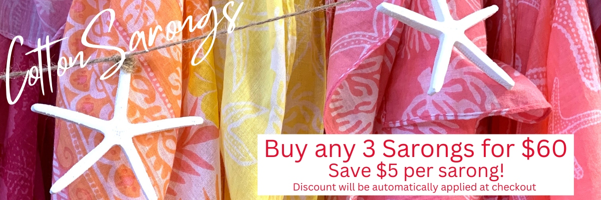 Pure Cotton Sarongs | West Indies Wear