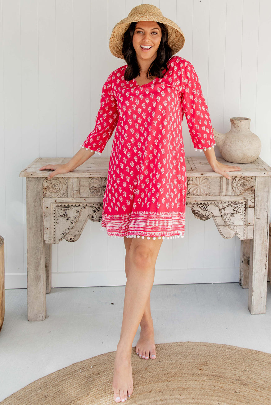 Tobago Cotton Tunic Dress