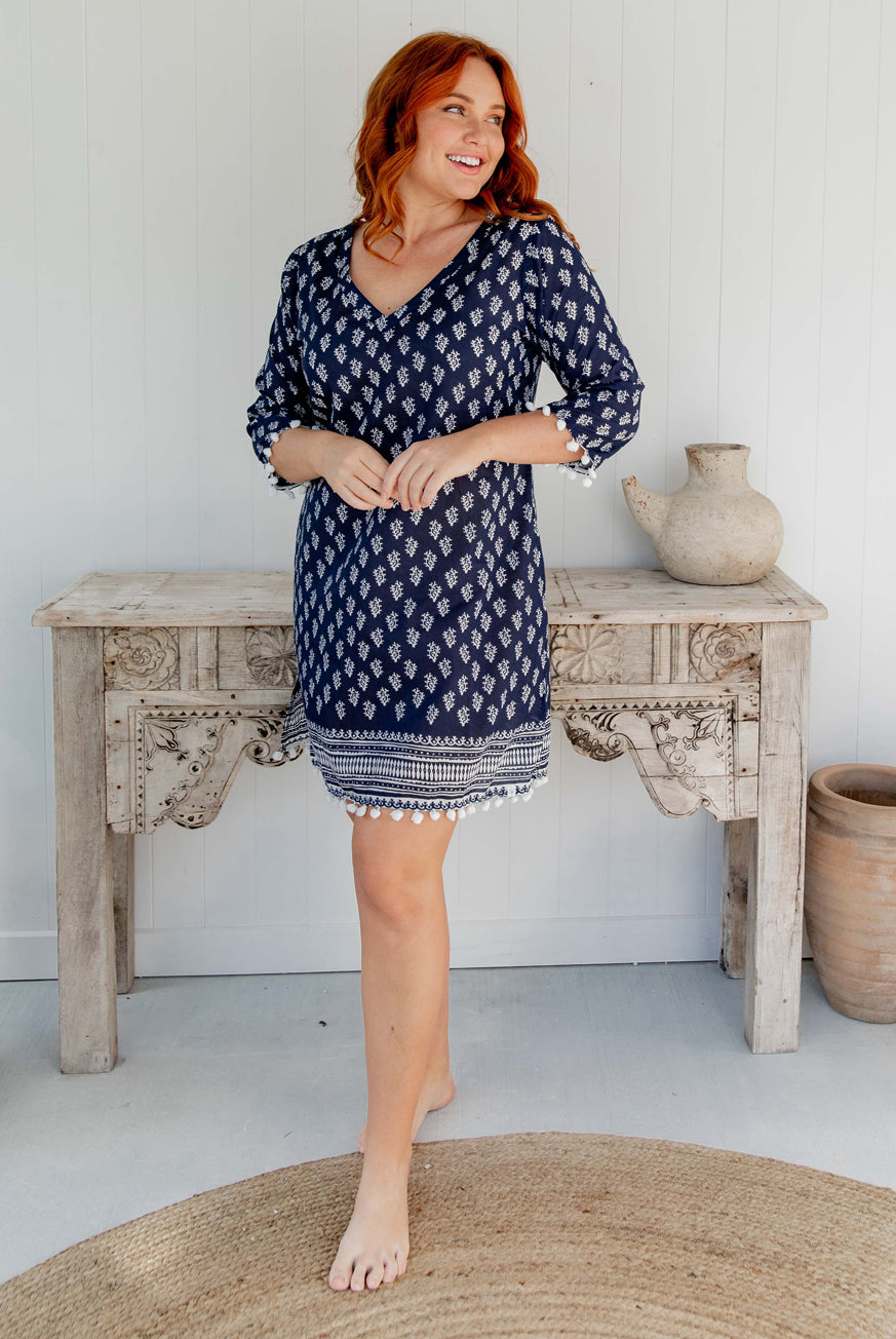 Tobago Cotton Tunic Dress