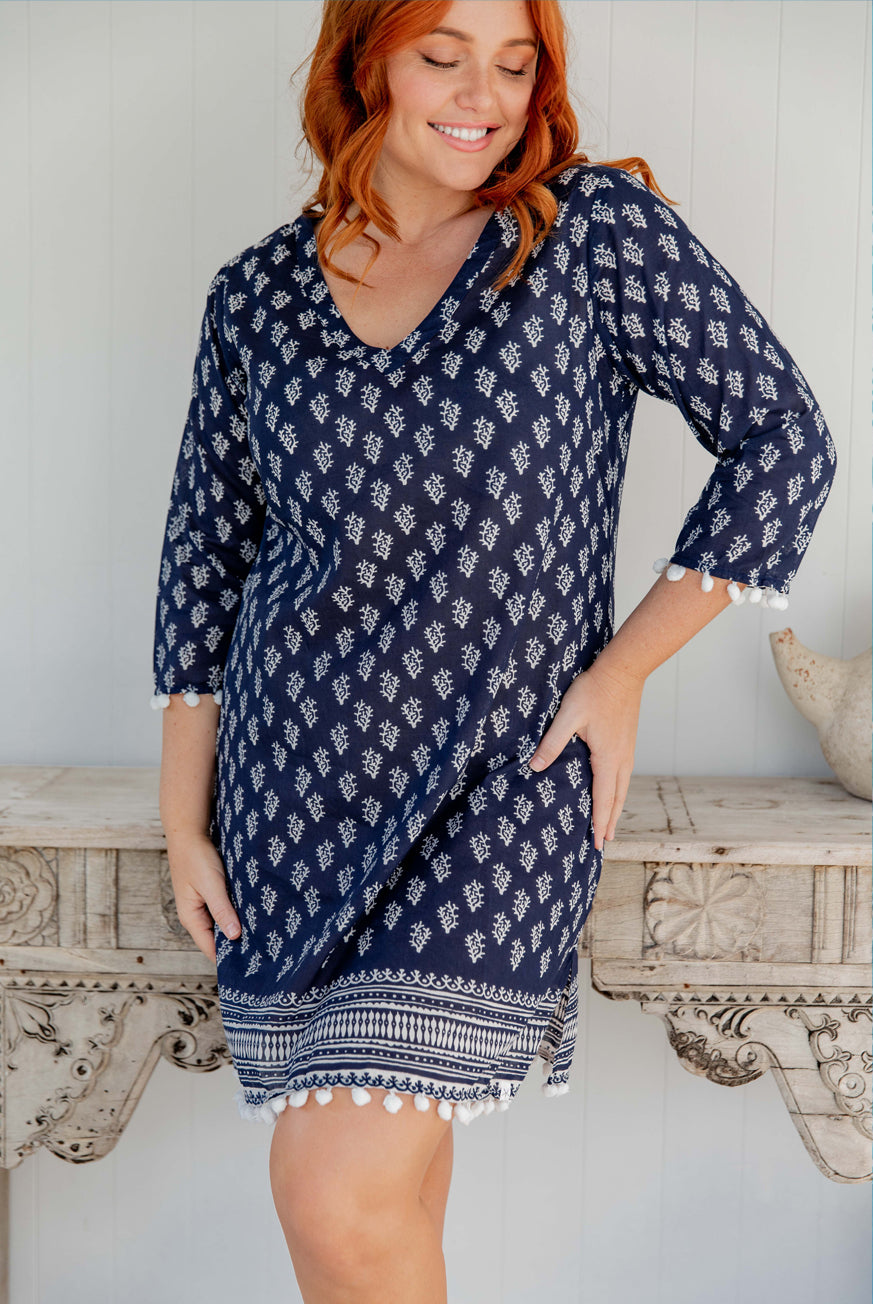 Tobago Cotton Tunic Dress