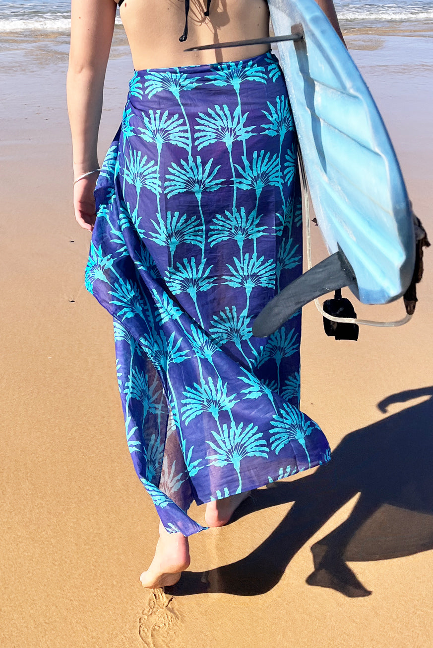 Myanmar wrap sarong, Thai sarong/skirt, Hand woven cotton fabric