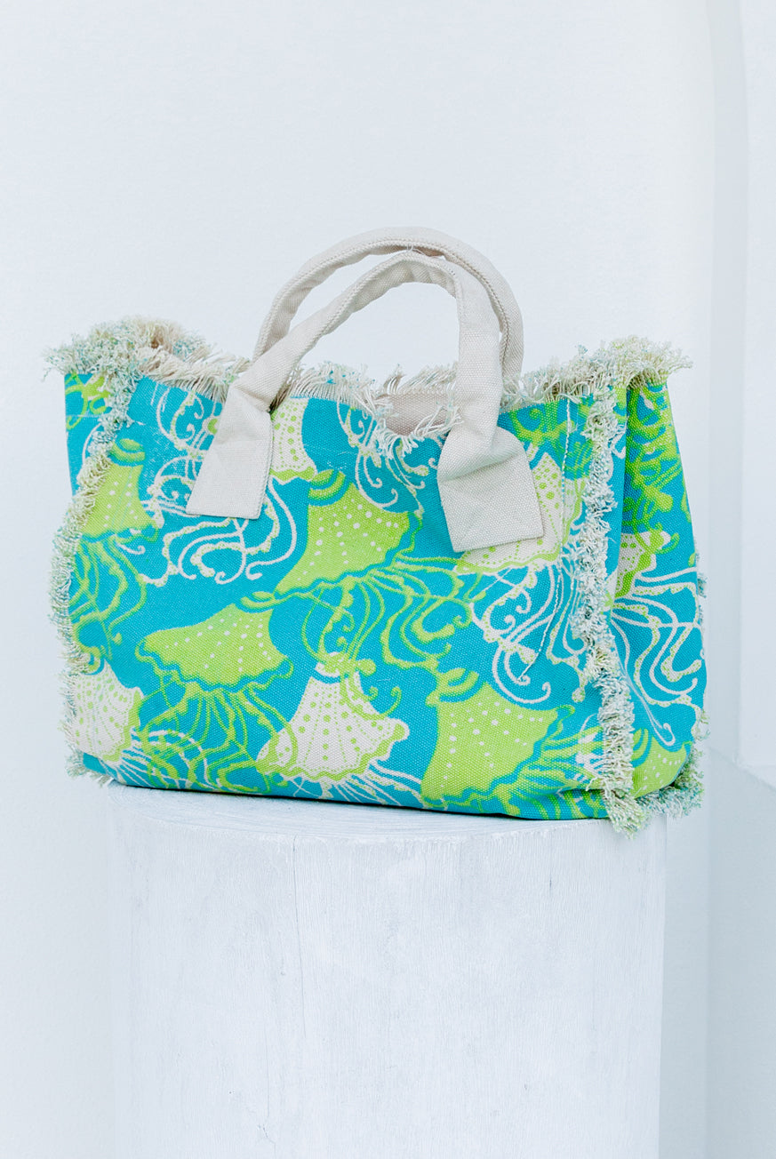 Frilly Fish Beach Bag
