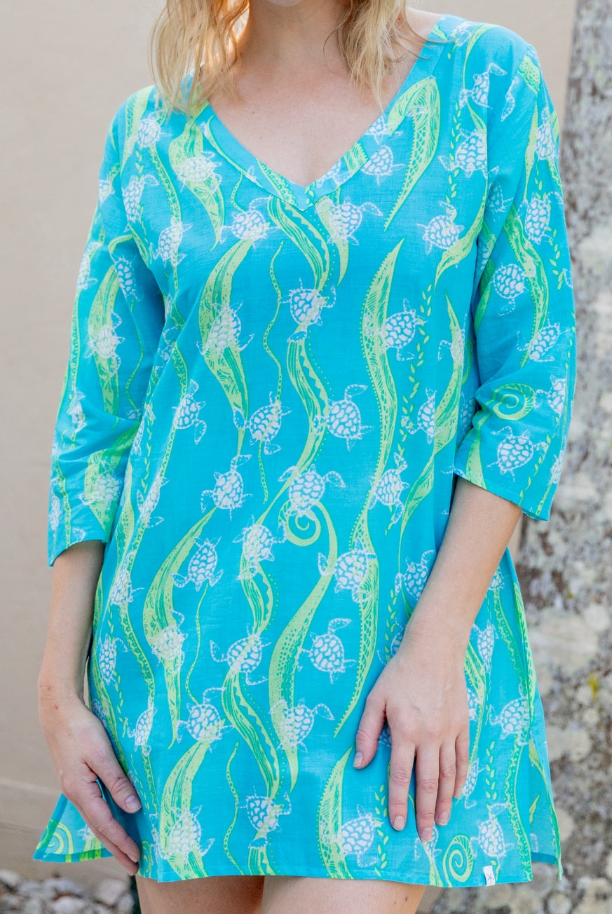 Turtle Cotton Beach Tunic