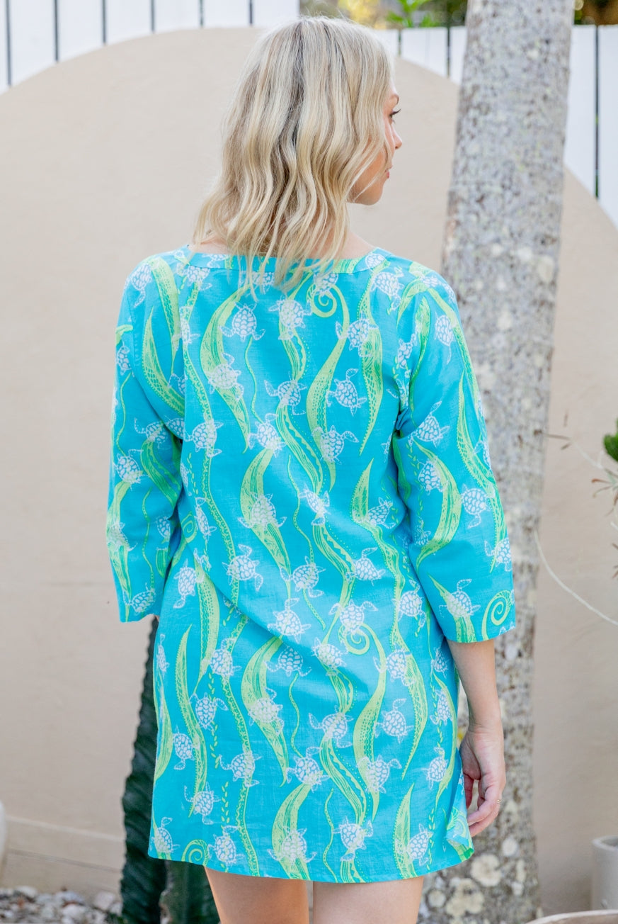 Turtle Cotton Beach Tunic