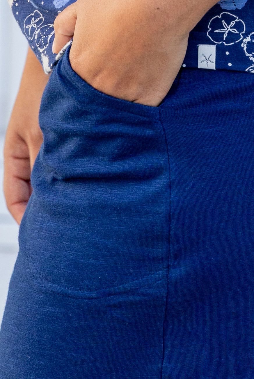 Classic Cotton Straight Skirt
