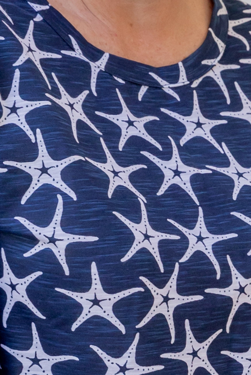 Seastar 3/4 Sleeve Top