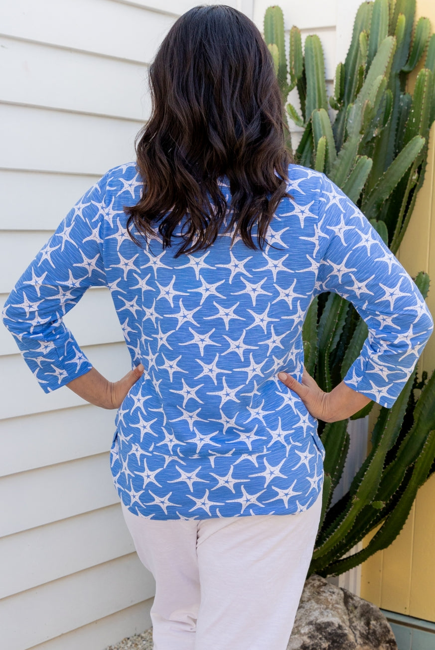 Seastar 3/4 Sleeve Top