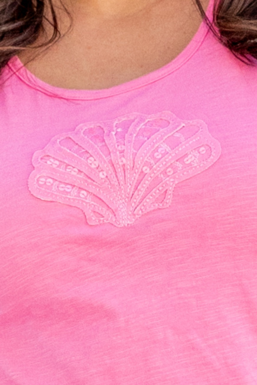 SeaShell Cotton Tank Top