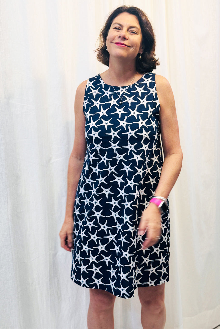 SeaStar Cotton Dress with Criss Cross Straps