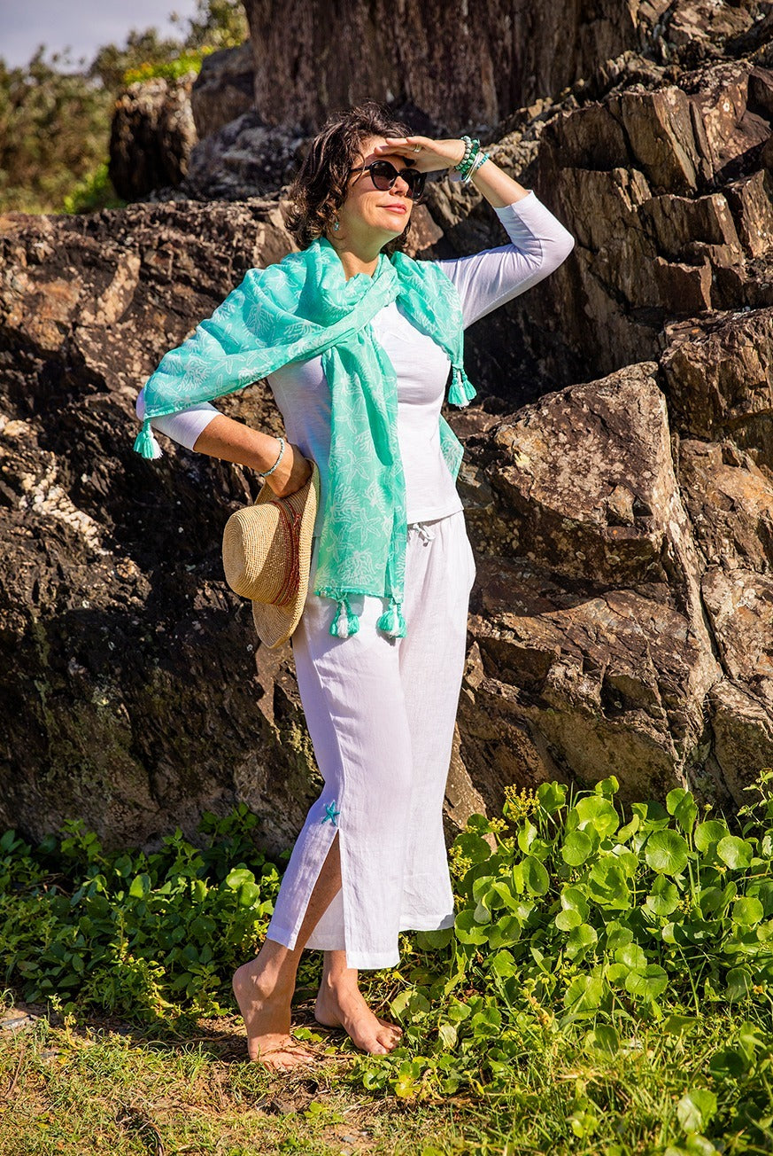 Linen Beach Pants KV543