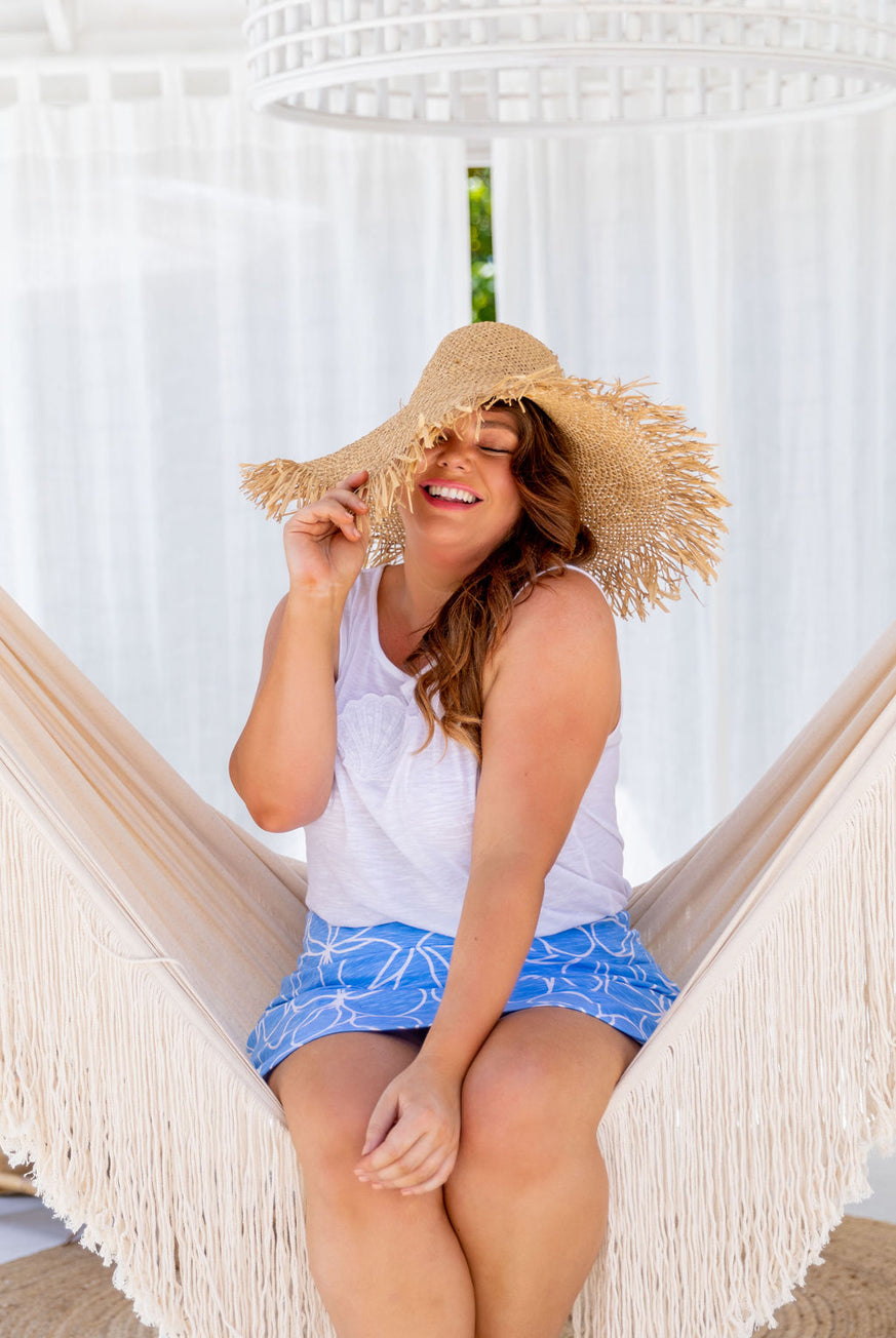 Frangipani Vacation Skirt