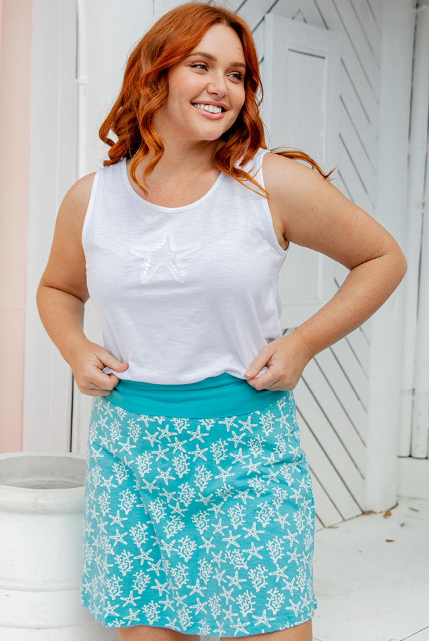 Atoll Cotton Beach Skort