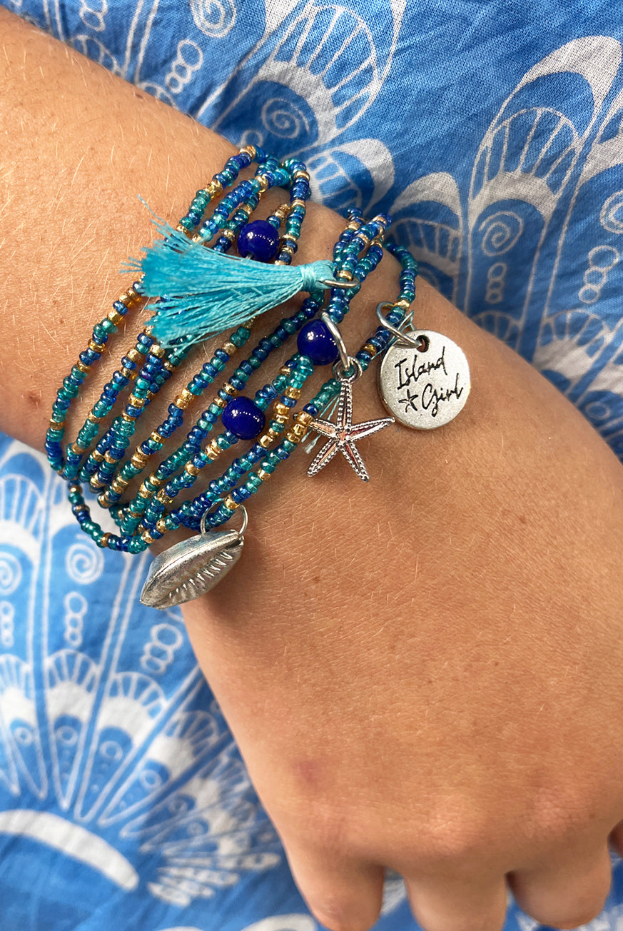 Mermaid Beaded Beach Bracelet