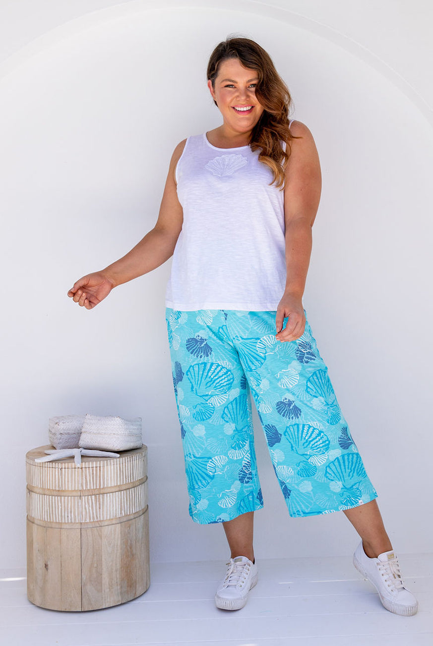 SeaShell Cotton Tank Top