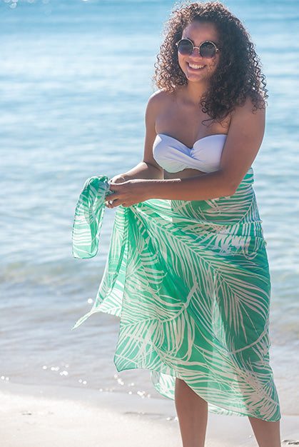 Island View Printed Cotton Sarong Pareo