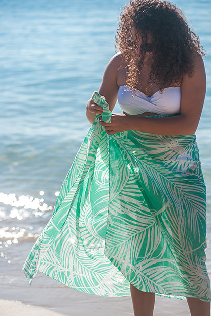 Island View Printed Cotton Sarong Pareo