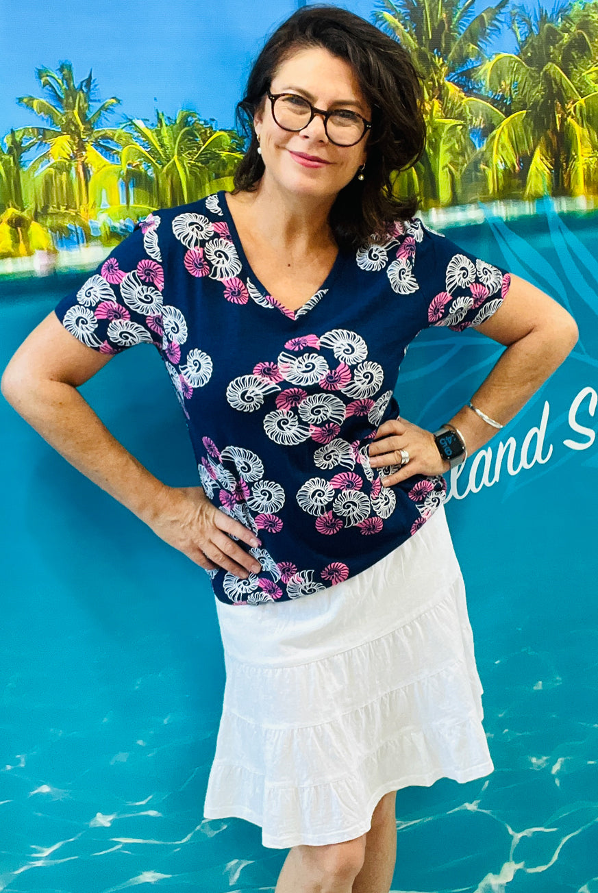 Nautilus Short Sleeve Sea Island Cotton Tee