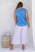 Anguilla Shell Cotton Beach Top T2104