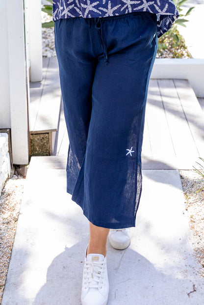 Linen Beach Pants KV543