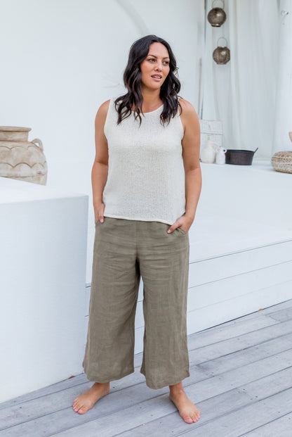 Isle of Capri Linen Pants
