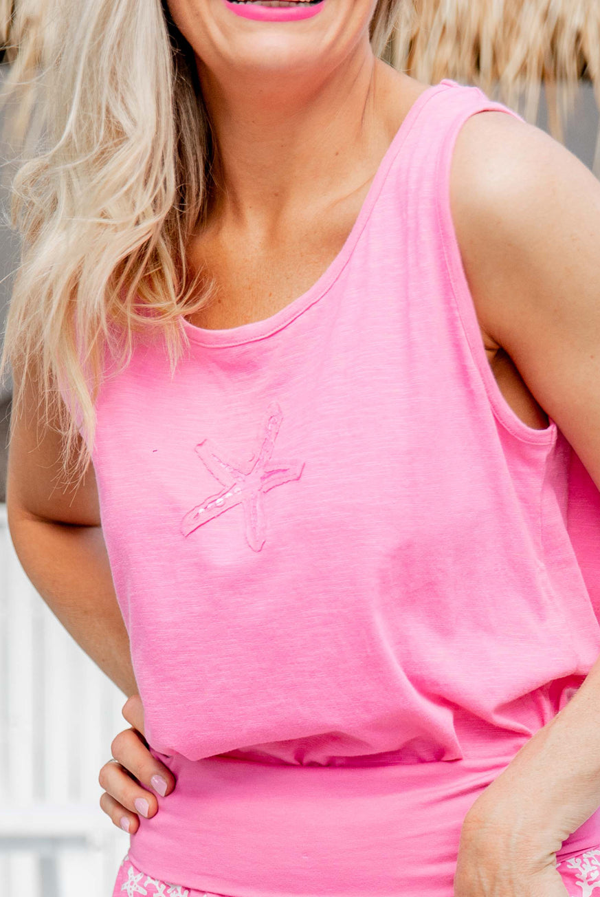 Starfish Cotton Tank Top