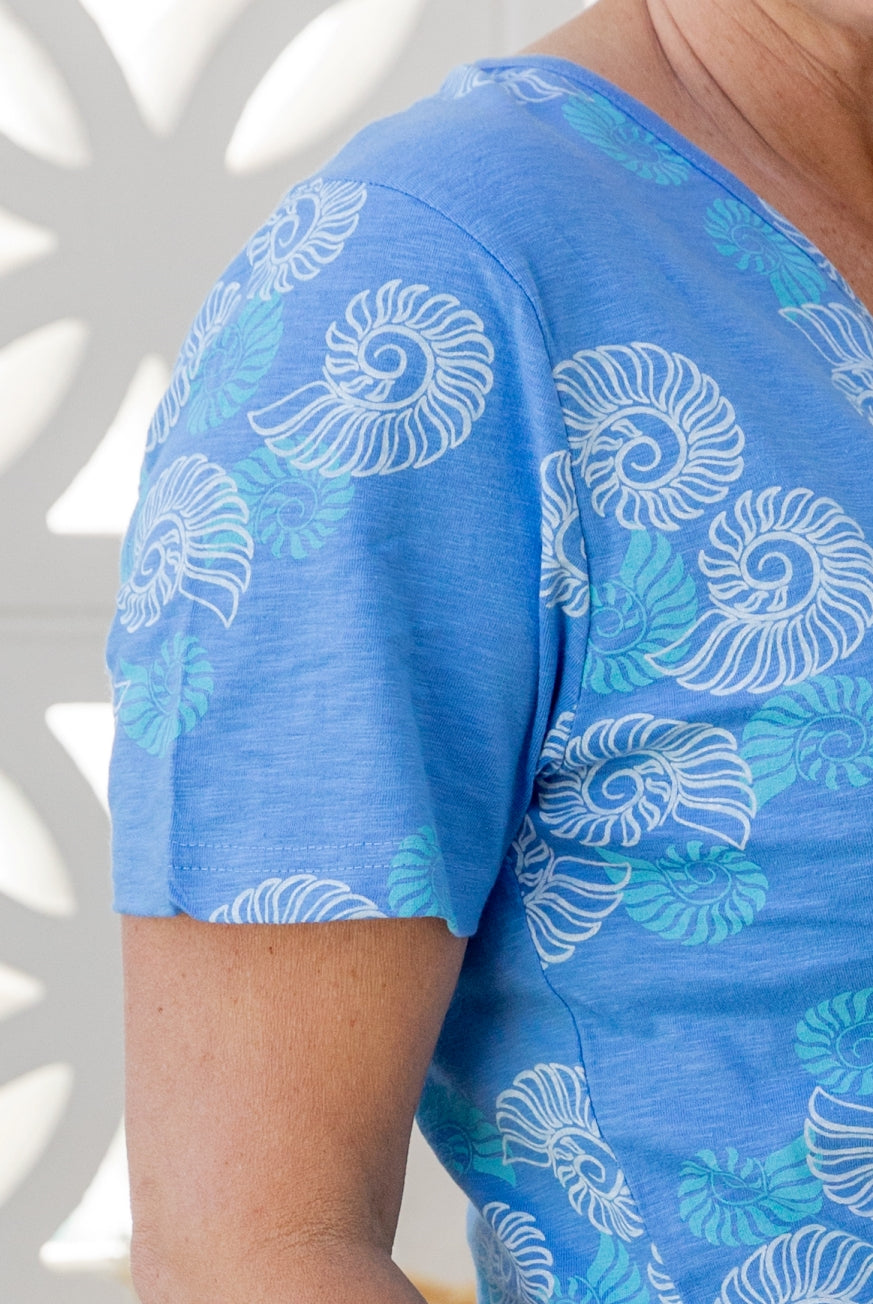 Nautilus Short Sleeve Cotton Tee