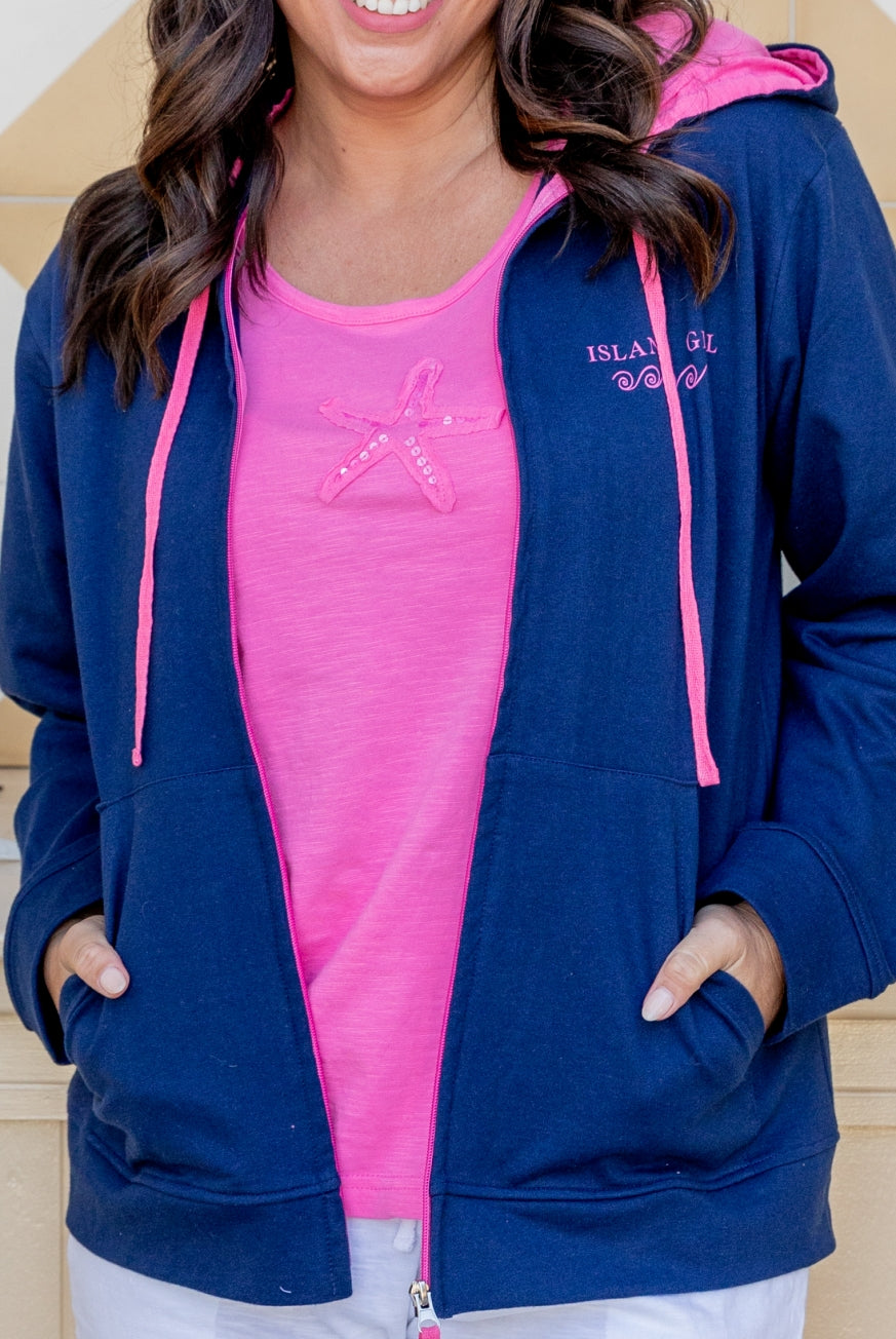 Island Girl Cotton Hoodie