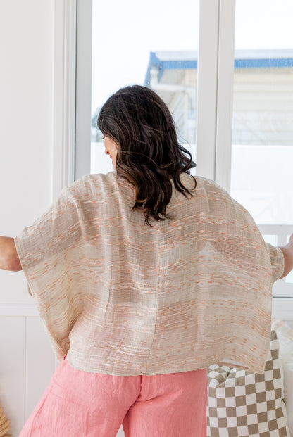 Tessuto Hand Woven Cotton Top