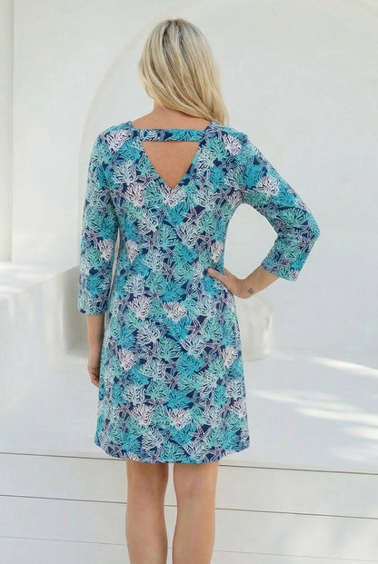 Coral Reef Sleeve Dress