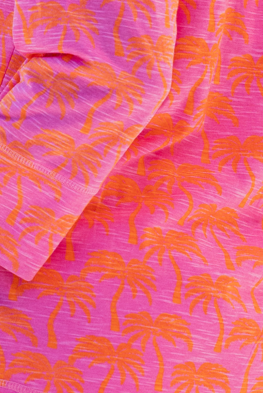 Palm Tree Long Sleeve Top