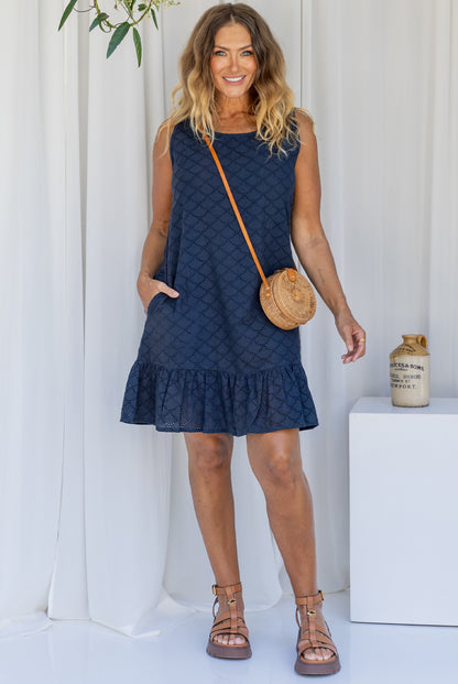 Mermaid Embroidery Dress