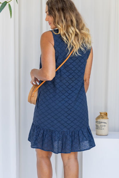 Mermaid Embroidery Dress