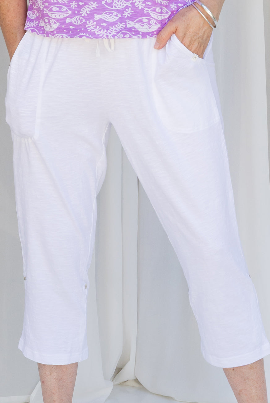 Classic Beach Cotton Pants