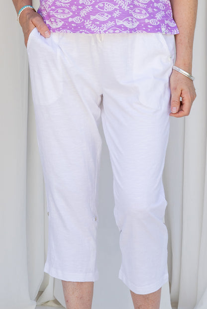 Classic Beach Cotton Pants