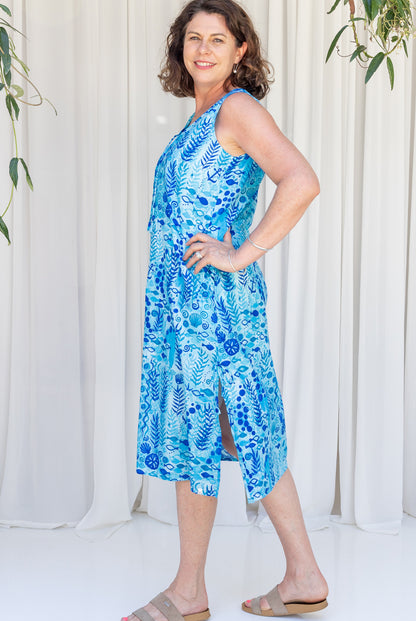 Seaweed Midi Dress