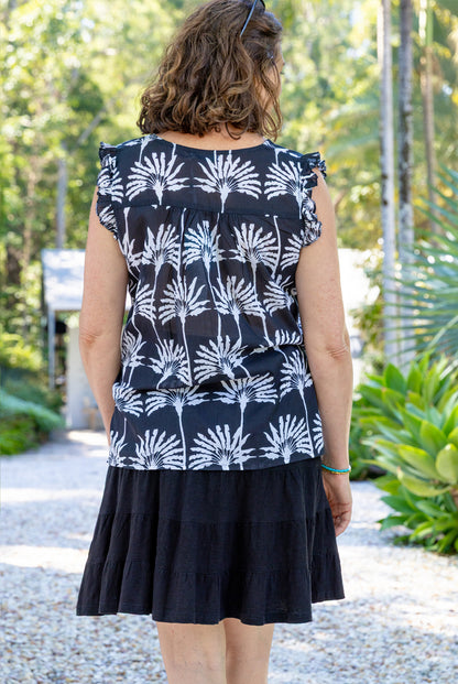 Umbrella Palm Cotton Top