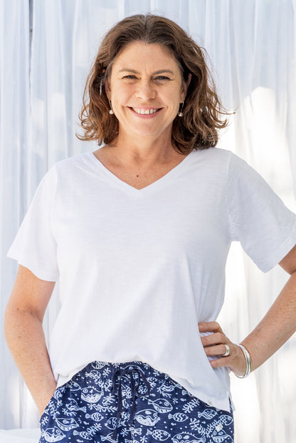 Classic Cut Cotton Tee