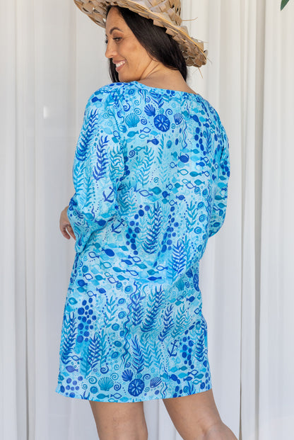 Seaweed Cotton Beach Tunic