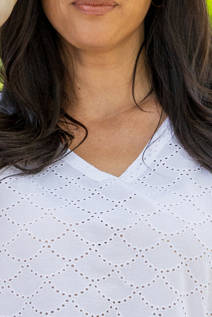 Mermaid Embroidered Cotton Tunic