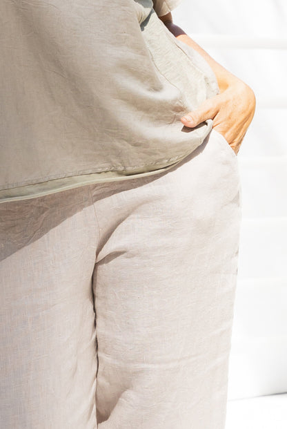 Alba Pure Linen Pants