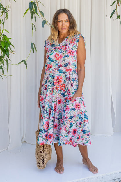 Sasha Dress w Marrakesh Print
