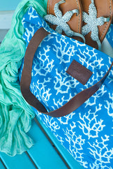 Coral Cotton Beach Bag KVBBCL – West Indies Wear