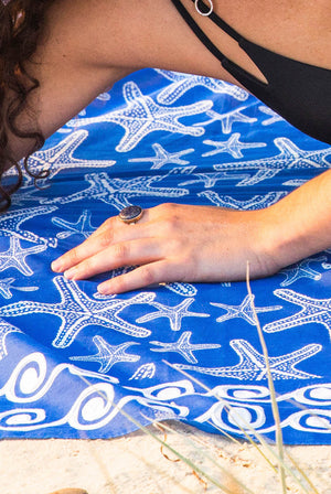 Seastar Printed Cotton Sarong Pareo KVSEST
