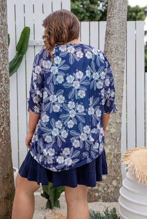 Lahaina Tropical Kimono Coverup: Shop Cotton Dresses Online