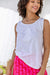 Tango Cotton Tank Top for Island Vacations