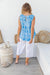 Anguilla Seaside Shell Top: Sea Island Cotton Dress Shirt