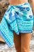 Pina Colada Printed Cotton Sarong Pareo KVPNCA