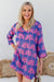 Umbrella Palm Cotton Beach Tunic: Perfect Island Vacation Outfit