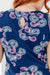 Nautilus Shell Cotton Dress for vacation